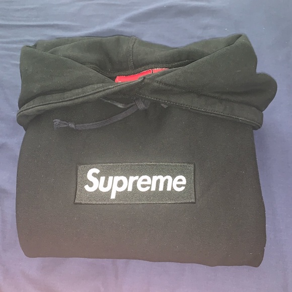 100% Authentic F/W13 Supreme Box Logo Hoodie - Picture 1 of 4